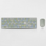 Zebronics Companion 111 Wireless Keyboard and Mouse Set with 2.4GHz Nano Receiver, 103 Keys