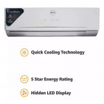 BPL 1 Ton 5 Star (2017) Split AC (BAC12K5AHL, White)