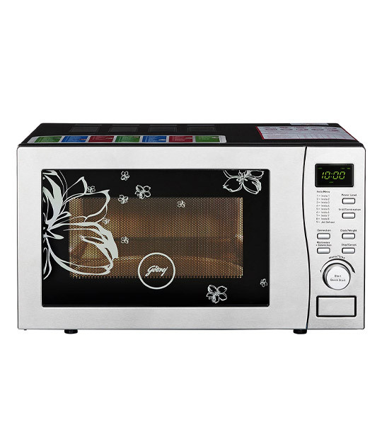 Godrej 19 L Convection Microwave Oven (GMX 519 CP1 PZ, White Rose)