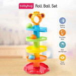 Roll Ball Tiger Shaped Set - Multicolour