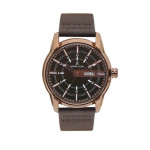 Premium Men Coffee Brown Analogue Watch DK11599-4