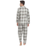 Olive Green Checkered Sleepwear Set