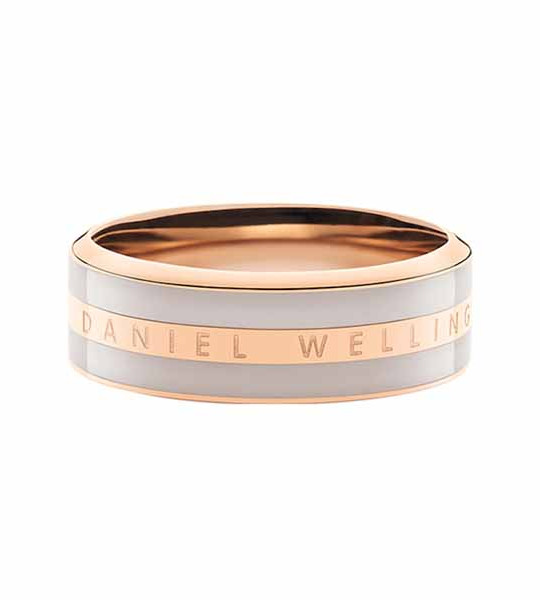 Unisex Classic Ring Desert Sand Rose Gold