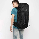 Men Black Printed Rucksack