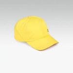 Men Yellow Solid Training Dry Fit with Sweatband Cap