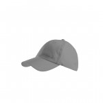 Unisex Grey Solid Breathable Golf Cap